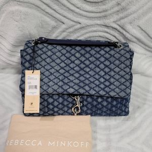 ❌SOLD❌ Rebecca Minkoff Quilted Denim Edie